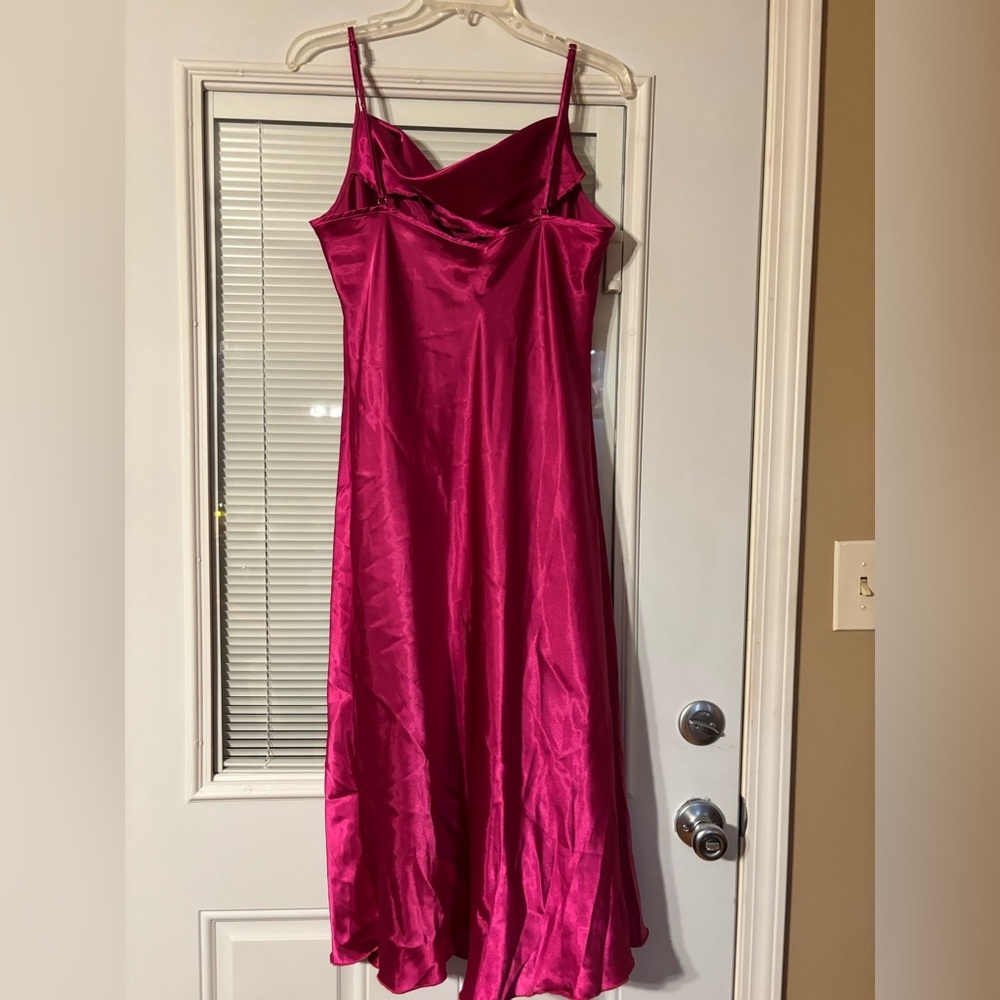Bebe Fuchsia Slip  Dress - Picture 11 of 11